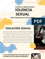 De Litos Contra La Libertad Sexual - Violencia Sexual