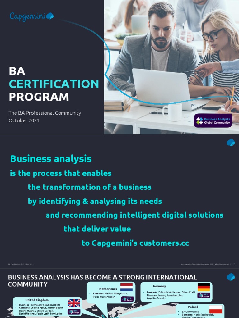 BA Certification Information New PDF