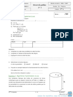 Devoir de Synthèse N°3 2006 2007 (Trabelsi Mohamed) (Rue de Russie Tunis)