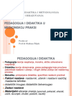 PR 2 - Pedagogija I Didaktika U Medicinskoj Praksi