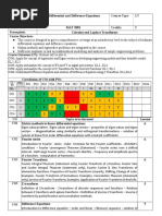 Mat2001 Differential-And-difference-equations LT 1.0 1 Differential and Difference Equations