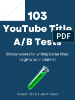 103 YouTube Title Ab Tests 1