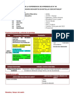 Sesión de La Experiencia de Aprendizaje N 48