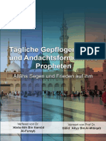 Tägliche Gepflogenheiten Und Andachtsformeln Des Propheten