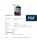 Curriculum Vitae Maynor