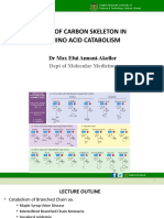 2 Fate of Carbon Skeleton in Amino Acid Catabolism - DR Max Efui Annani-Akollor