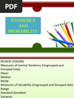 1-STATISTICS AND PROBABILITY For Senior Hi