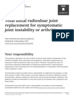 Total Distal Radioulnar Joint Replacement For Symptomatic Joint Instability or Arthritis PDF 1899872230803397