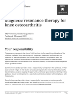 Magnetic Resonance Therapy For Knee Osteoarthritis PDF 1899876035133637