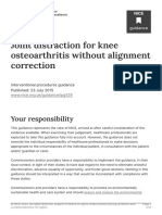Joint Distraction For Knee Osteoarthritis Without Alignment Correction PDF 1899871814258629