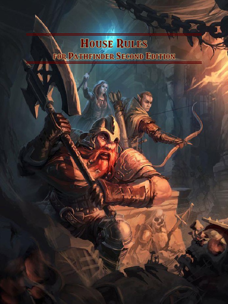Pathfinder 2e House Rules | PDF | Coins | Role Playing Games