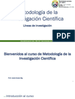 Líneas y Temas de Investigación