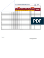 SST-F-012, Inspección de EPP