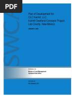 Atlas Sand Kermit Overland Conveyor Project Public Draft POD 20200103 ToBLM