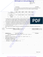 Sujet Et Corrige Type Bac 2011 Serie A1 Gabon Mathematiques