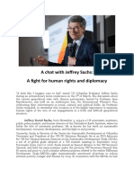 Is The Western Moral Triumph Still Possible? of Jeffrey Sachs and Edges of Globalization