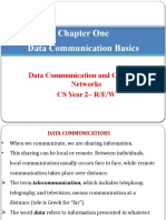 Data Communication Basics Ch1