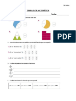 Prueba de Matematica 5°a