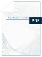 Public Relations - Competition Guidelines