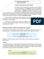 Repaso Concentración de Soluciones