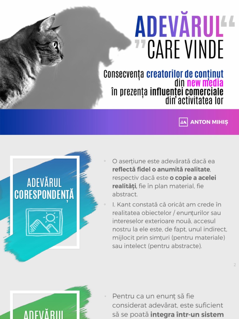 Adevarul in Mass-Media - Post-Adevar | PDF