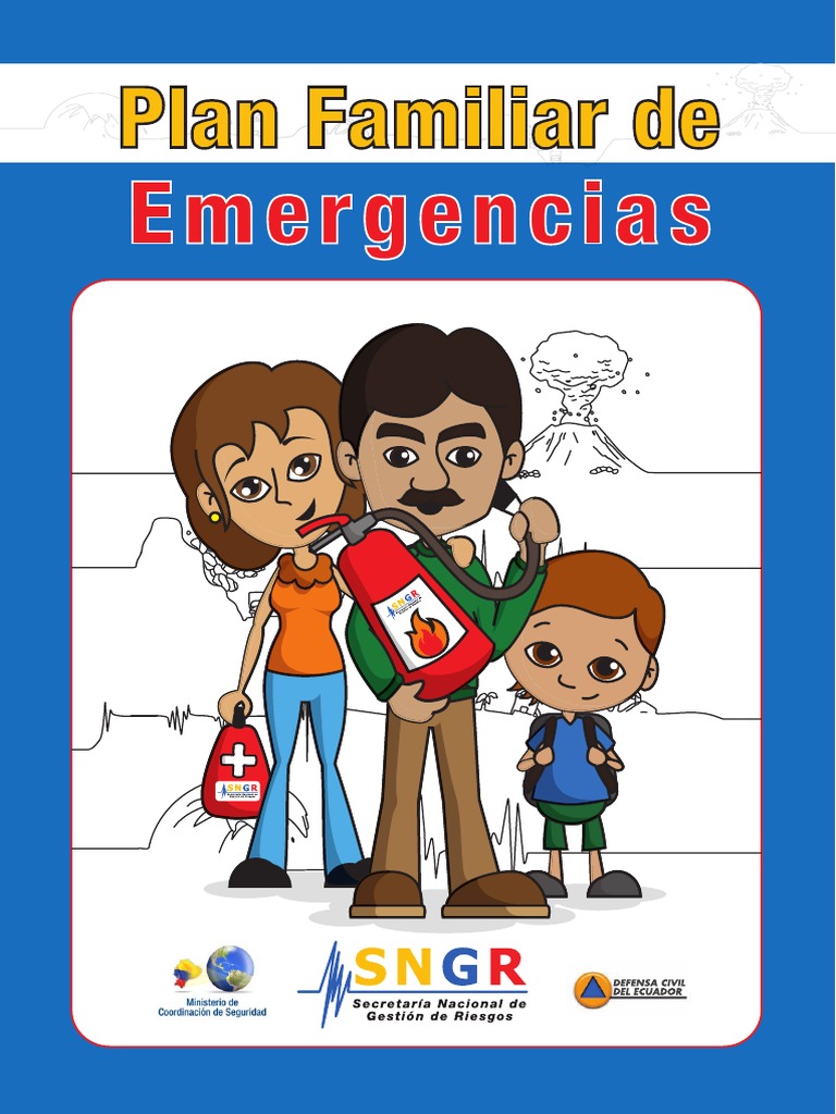 Plan Familiar de Emergencias: Guía Práctica | PDF | Inundar | Agua