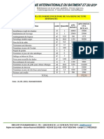 Proformat de Plate Forme Pour Pose de Machine de Type Bf4m1013ec