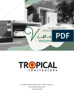 Manual de Uso Operacao e Manutencao - Construtora Tropical - Viver Rev.005