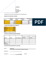 punto de equilibrio varios productos