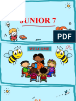 Junior 7 Lesson 01