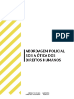 Cartilha - Abordagem Policial e Direitos Humanos