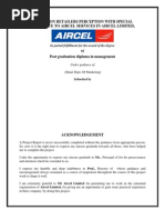 Project Report Aircel