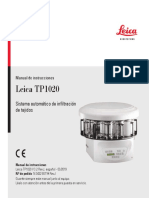 Leica - Procesador de Tejidos TP1020 - Manual de Ususario - Es