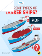 Different Types of Tanker Ships