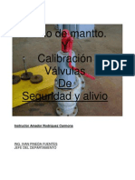 Manual de Calibracion de Valvulas