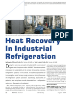 Recuperación de Calor de Sistemas de Refrigeración ASHRAE