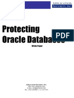 Protecting Oracle Databases White Paper
