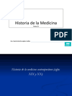 Historia de La Medicina Moderna y Contemporanea
