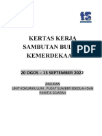 Kertas Kerja Kemerdekaan 2022 X