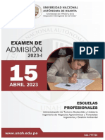 Examen Ordinario 2023-I