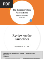 2 Pre Disaster Risk Assessment