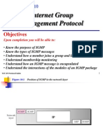 Internet Group Management Protocol: Objectives