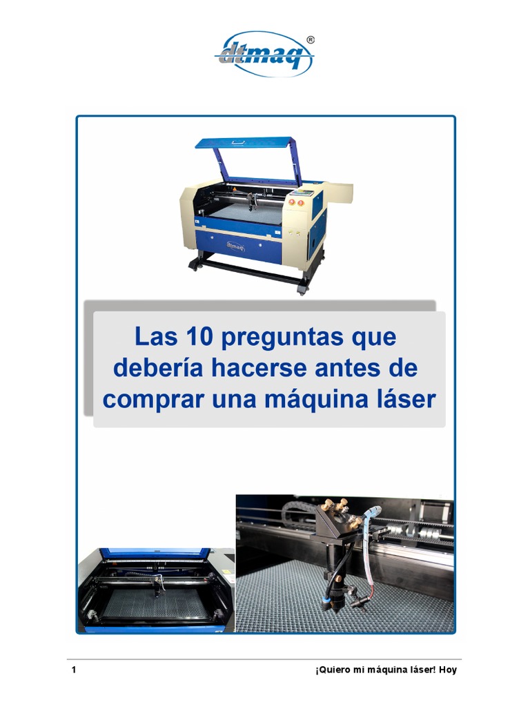 E Book Las 10 Preguntas Que Deberia Hacerse Al Comprar Una Maquina