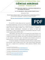 Diagnóstico de Vulnerabilidade Ambiental A Partir de Ferramentas de Geoprocessamento