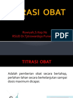 Titrasi Obat Ruwi