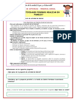 Ficha-Jueves 25 de Mayo-Ps-¿Qué Actividades Podemos Realizar en Familia