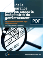 Guide To Transparency in Government Budget Reports Why Are Budget Reports Important and What Should They Include French