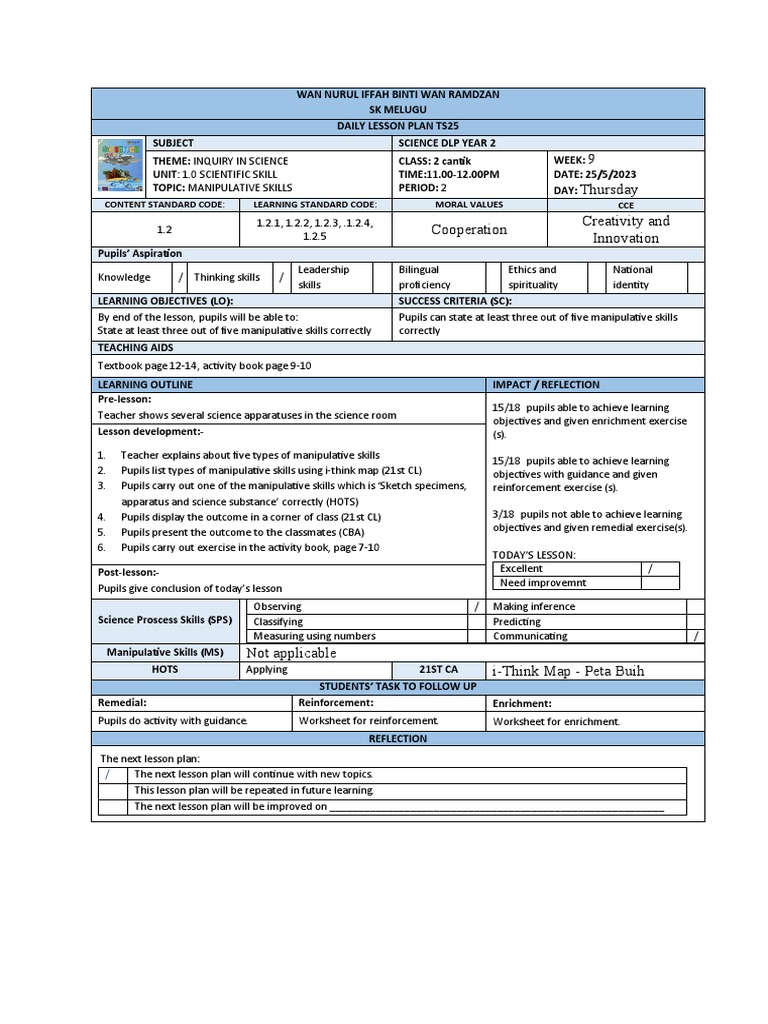 Science DLP 2 C | PDF