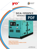 Denyo Generator DCA 125SPK3
