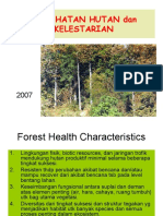 Forest Health, Sustainability and Ecosystem Management
